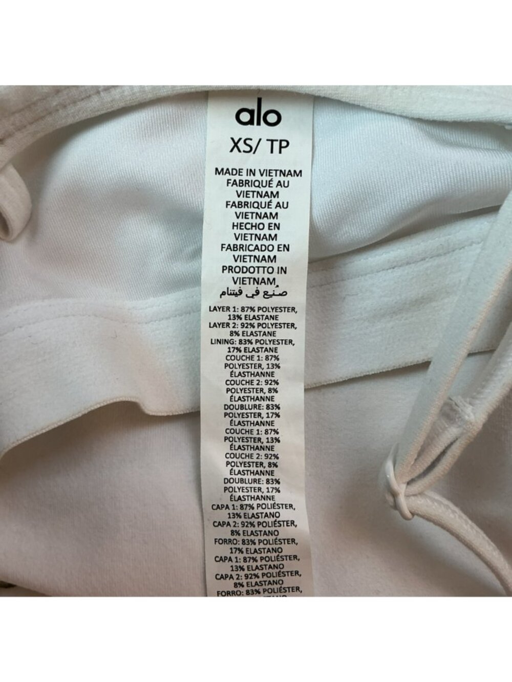 Alo Alosoft Courtside Tennis Dress Womens XS Built-In Shorts Athletic - Picture 10 of 11